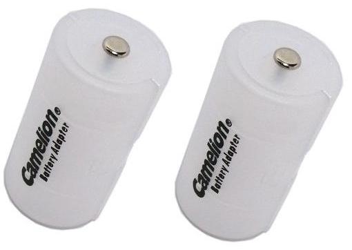 Funda de plastico para convertir tus pilas AA/R06  --> D / R20 
