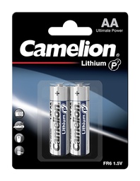[190 00206] FR06 / AA / Mignon - 1.5 V - Presentación en blister con 2 pilas                                        