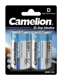 [112 10220] LR20 / D / Mono - 1.5 V - Presentación en blister con 2 pilas